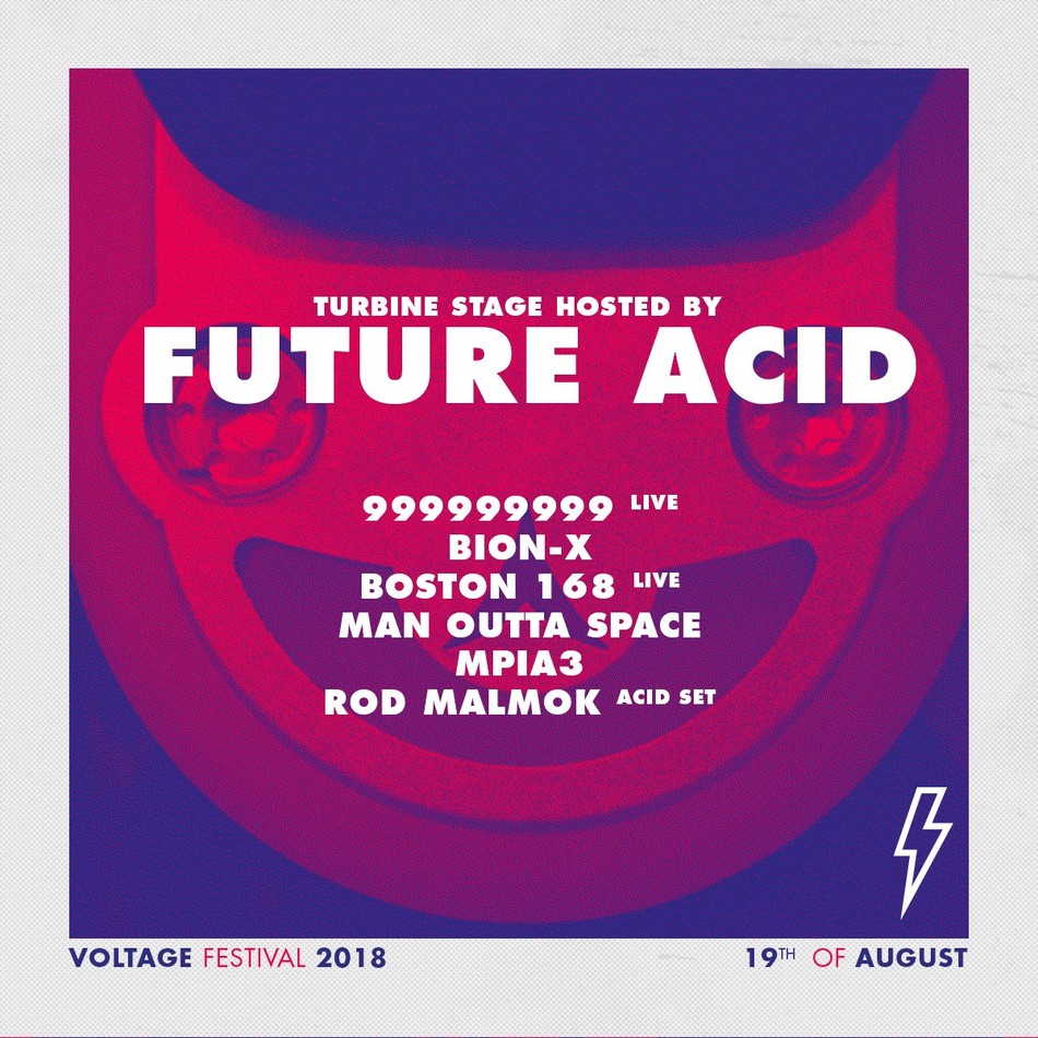 Future Acid @ Voltage Festival 2018 - Sun 19-08-18, Transfo Zwevegem